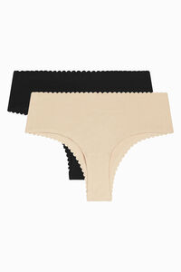 DIM Pack 2 bragas hipster sin costuras