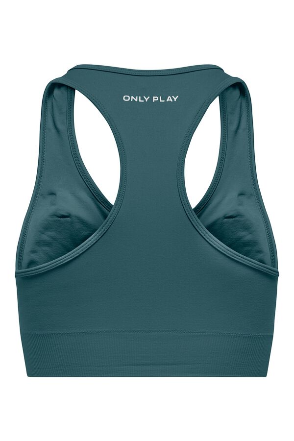 Only Play Sujetador deportivo intensidad media copas verde