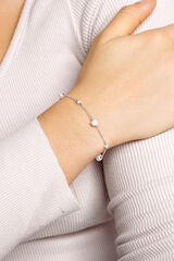 Singularu Pulsera Pearl & Pearls Plata gris