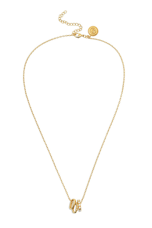 Singularu Family Gold Plated Necklace printed