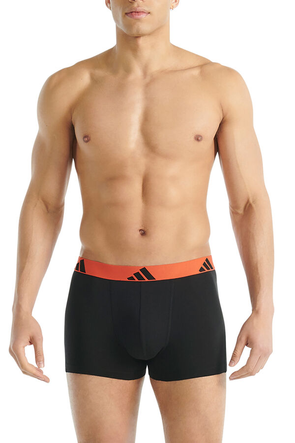 Adidas Pack de 3 b&oacute;xers de algod&oacute;n Active Flex estampado