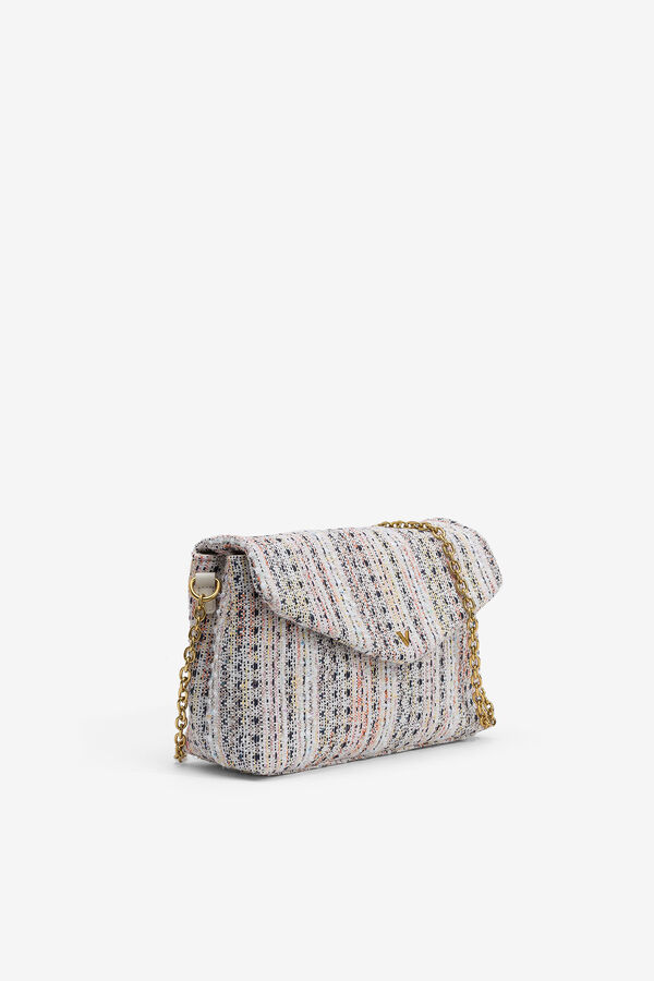 Vilanova Tweed crossbody bag grey