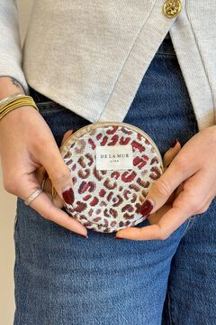 De La Mur Carteira redonda talco