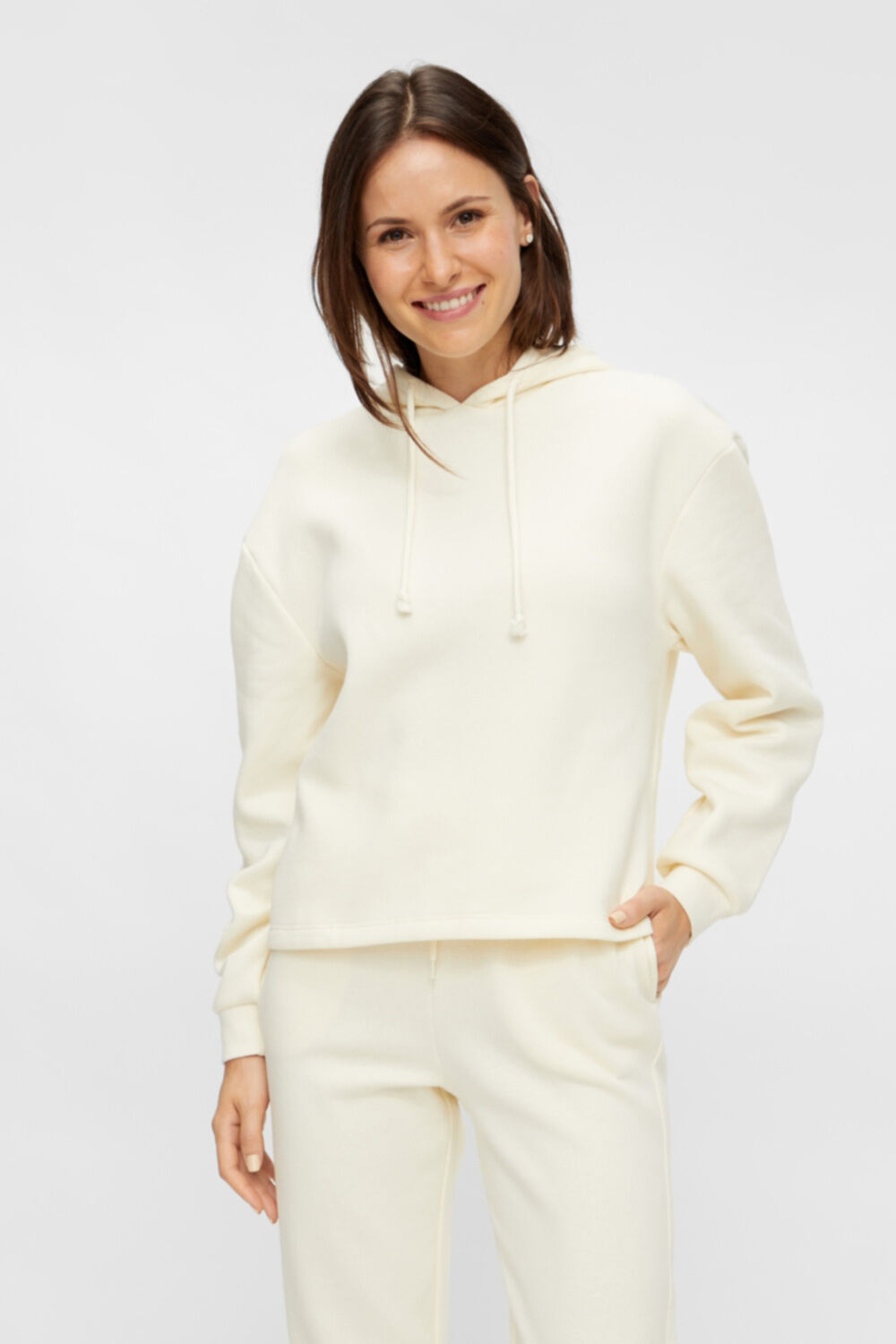 Pieces Sweatshirt b&aacute;sica capuz