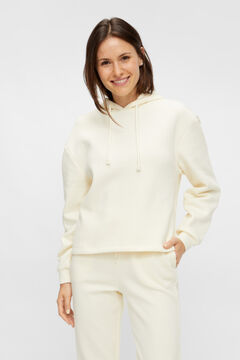 Pieces Sweatshirt b&aacute;sica capuz