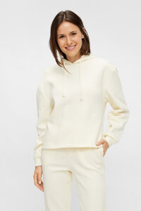 Pieces Sweatshirt b&aacute;sica capuz