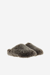 Victoria Victoria Norte fur slippers Braon