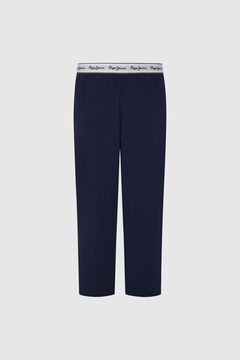 Womensecret Pantalón De Pijama Cintura Elástica azul