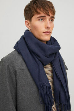 Jack & Jones Bufanda ligera azul