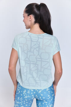 Only Play Camiseta deportiva mesh manca corta