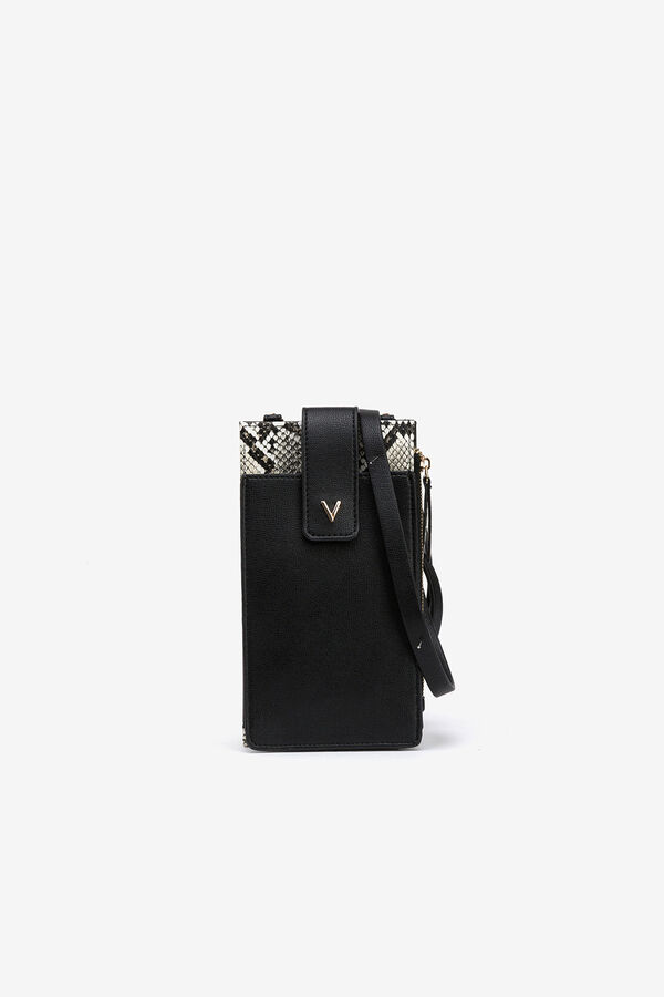 Vilanova Funda bolso para m&oacute;vil efecto piel negro