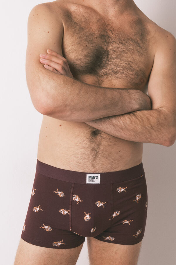 Women'secret Paket od 2 komada pamučnih gaća "Taz" Bordo