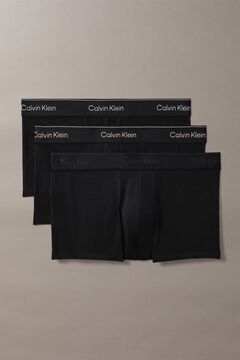 Calvin Klein Pack 3 b&oacute;xers tiro bajo