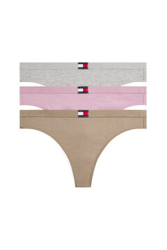 Tommy Jeans Pack de 3 tangas el&aacute;sticas