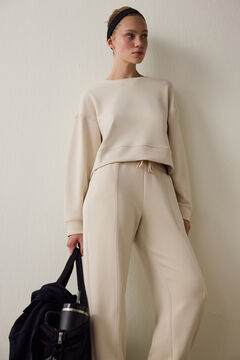 Penti Sudadera cepillada con tacto sedoso.