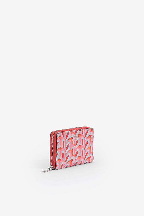 Vilanova Medium printed purse red