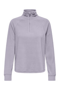 Only Play Forro polar cuello alto