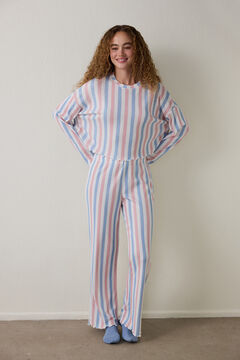 Penti Conjunto de pijama t&eacute;rmico Moonlight com gola redonda redonda e manga comprida