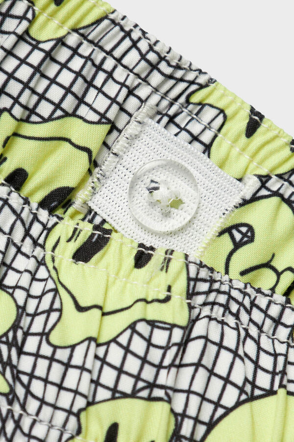 Name it Ba&ntilde;ador ni&ntilde;o estampado blanco