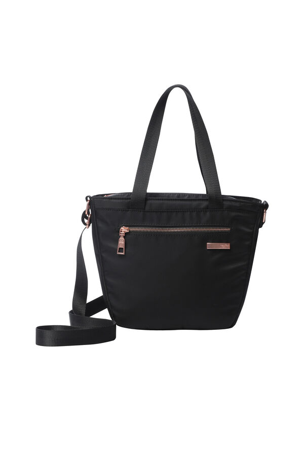 Totto Pasiflora Lunchbag - Black Crna