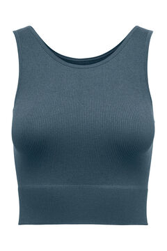 Only Play Soutien desportivo sem costura com al&ccedil;as.