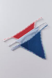 HI&BYE Pakovanje od 3 japanke, crvene, plave, plave