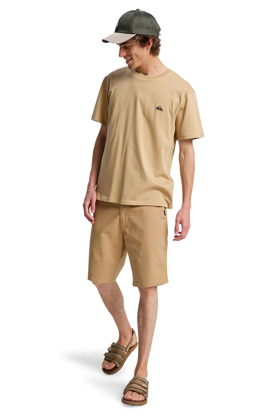 Camiseta manga corta lisa logo