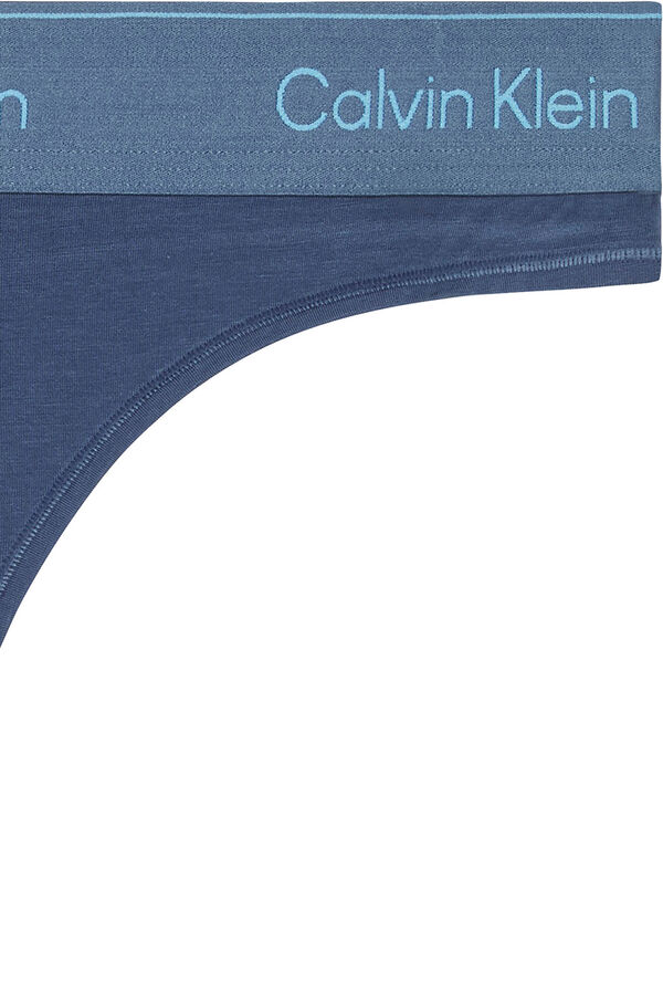 Calvin Klein Women's single thong k&eacute;k