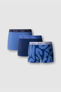 Pepe Jeans Pack 3 boxer liso y logo