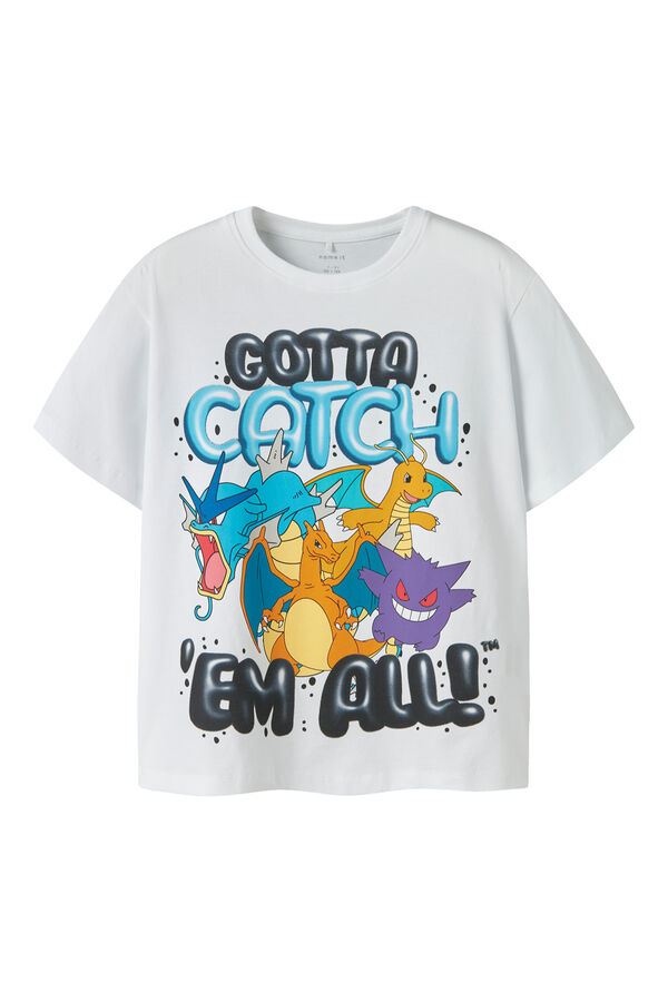 Name it Camiseta manga corta Pokemon ni&ntilde;o blanco