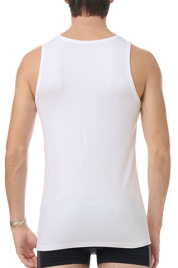 Adidas Pack 2 camisetas sin mangas blanco