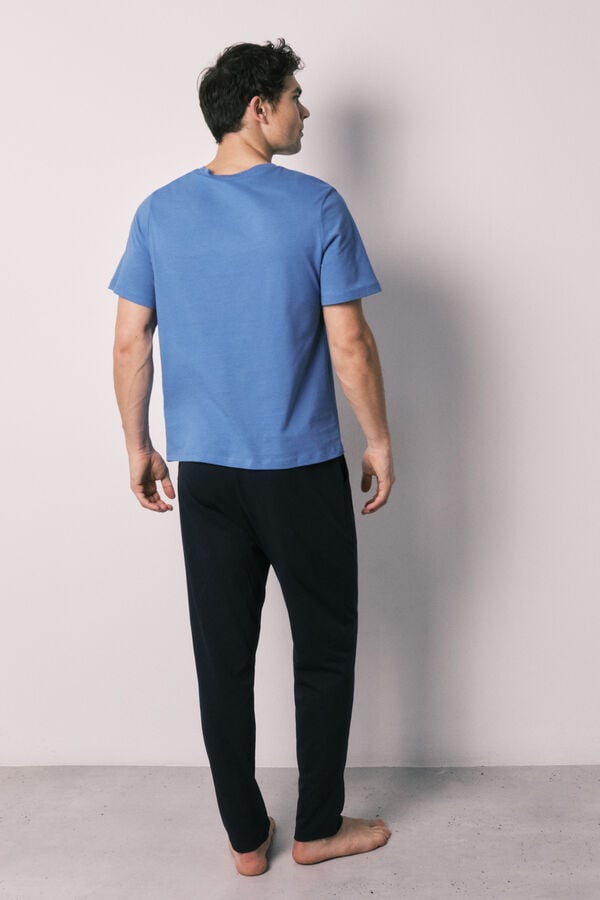 Women'secret 100% pamučna mu&scaron;ka duga pidžama Superman Print