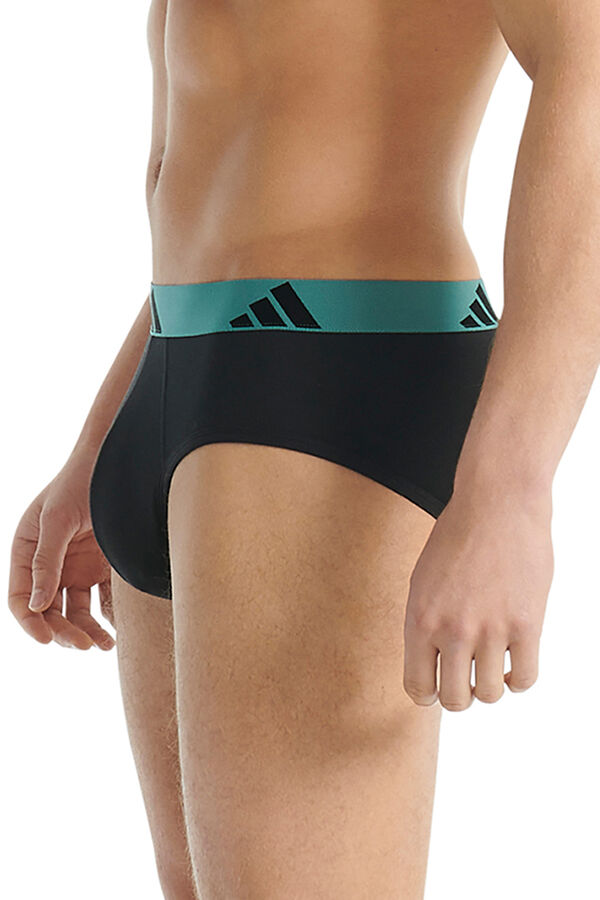 Adidas Pack de 3 calzoncillos de algod&oacute;n Active Flex estampado