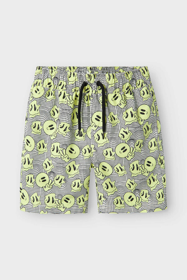Name it Ba&ntilde;ador ni&ntilde;o estampado blanco