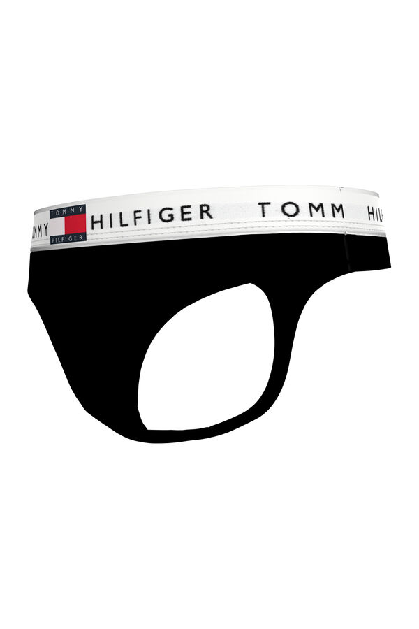 Tommy Jeans Tanga logo negro