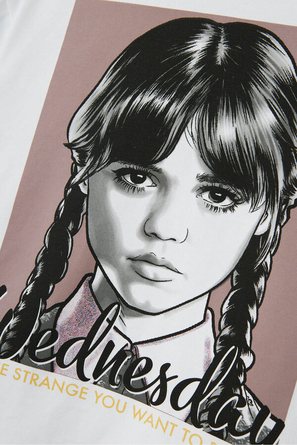 Name it Girl's Wednesday T-shirt white