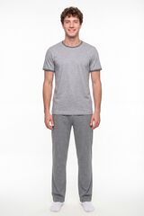 Penti Conjunto pijama largo manga corta liso estampado