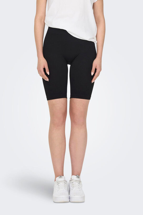 Only Play Legging ciclista seamless negro canal&eacute; negro