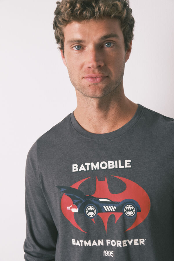 Women'secret Gray cotton long pajamas Batman grey