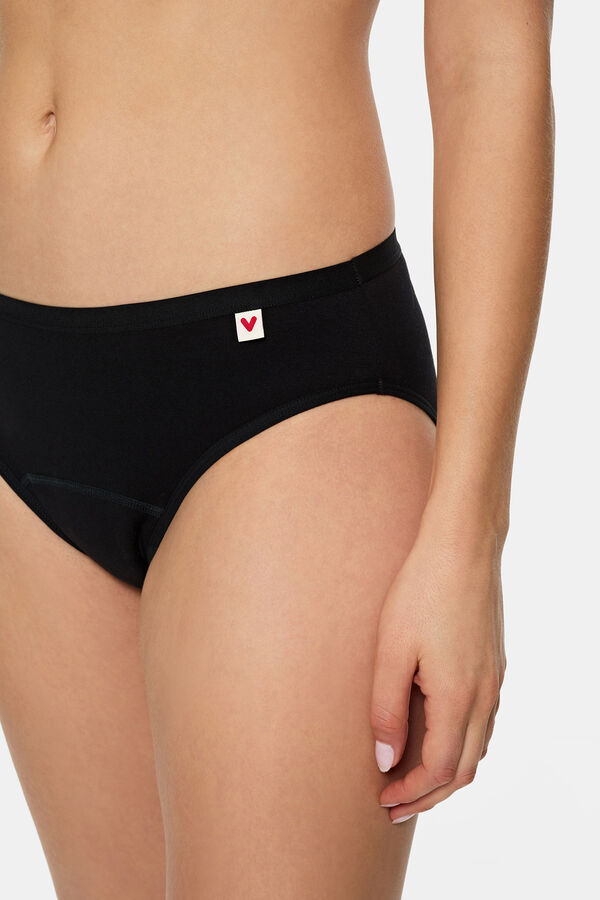 DIM Calcinha menstrual DIM fluxo moderado  preto