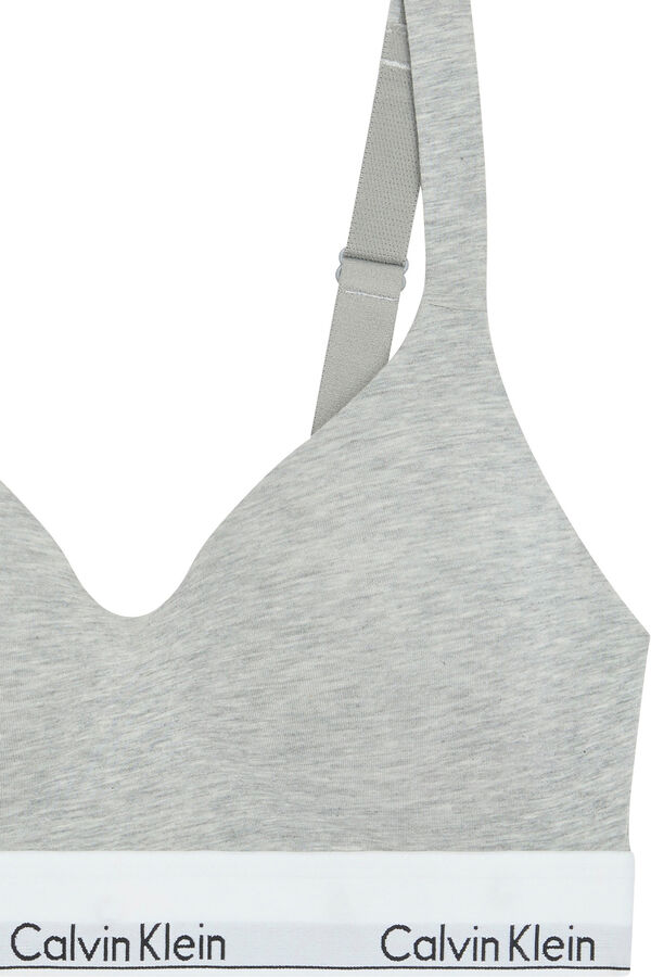 Calvin Klein Sujetador bralette gris