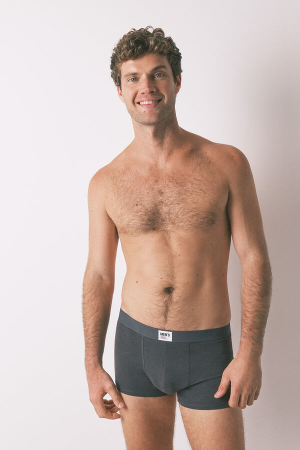 Women'secret Paket od 2 obične zelene bokserke Zelena