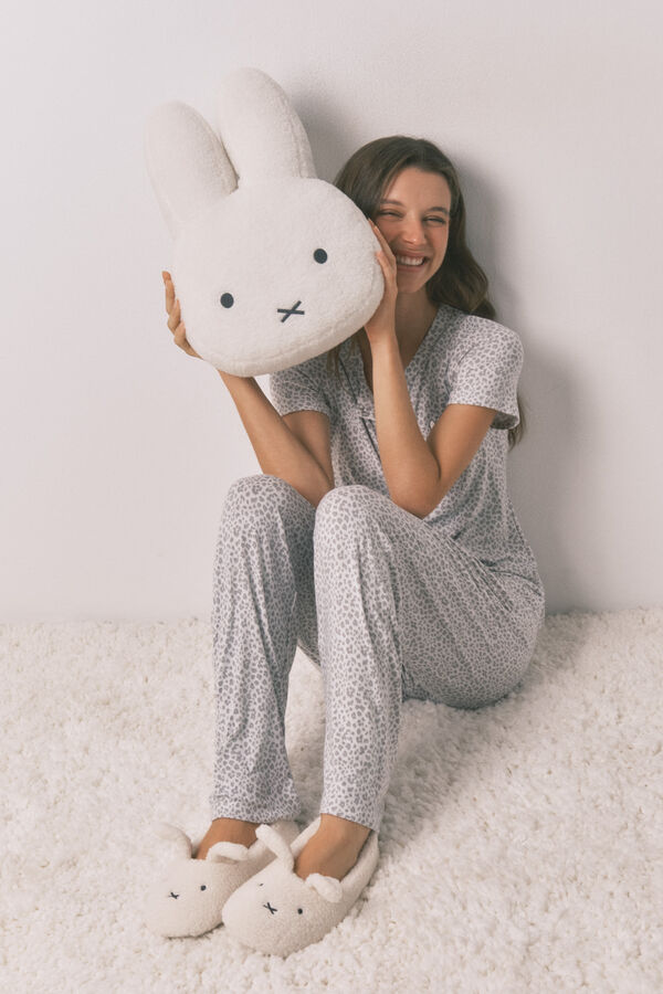 Women'secret Coj&iacute;n borrego Miffy 3D marfil