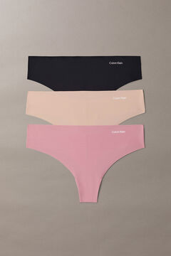 Calvin Klein Pack 3 tangas microfibra logo