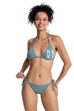 Roxy Conjunto biqu&iacute;ni triangular liso