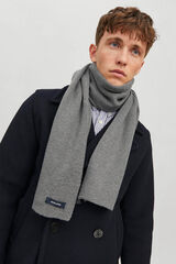 Jack & Jones Bufanda logo gris