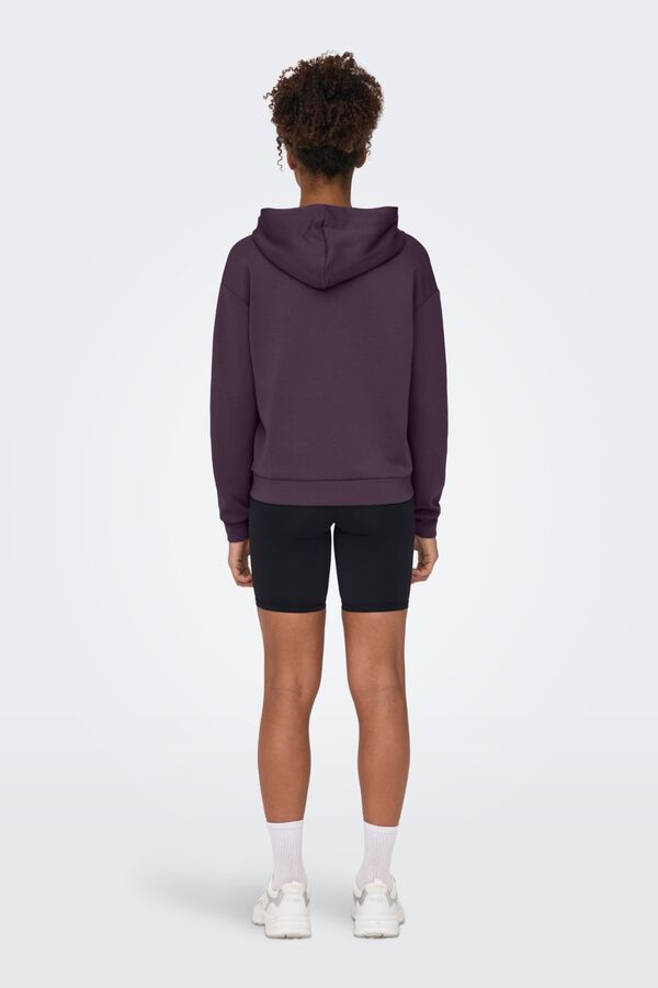 Only Play Sudadera con cremallera morado/lila