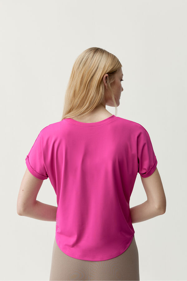 Born Living Yoga Fuksija roza sportska majica Azami Fuksija