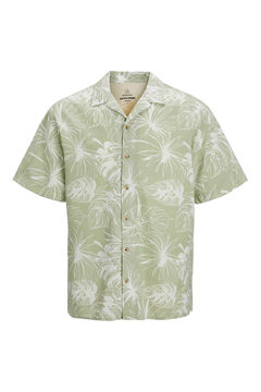 Jack & Jones Camisa estampado floral verde