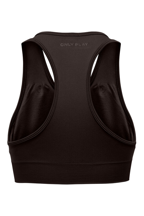 Only Play Sujetador deportivo seamless. marr&oacute;n